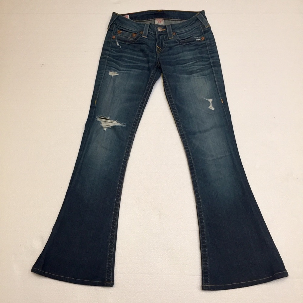 True Religion Carrie Flare Jeans  Sz 26